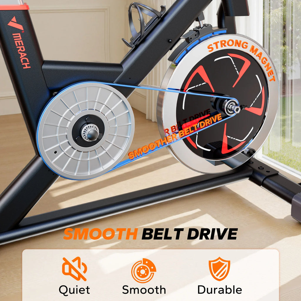MERACH Magnetic Resistance Exercise Bike S38 Indoor Cycling