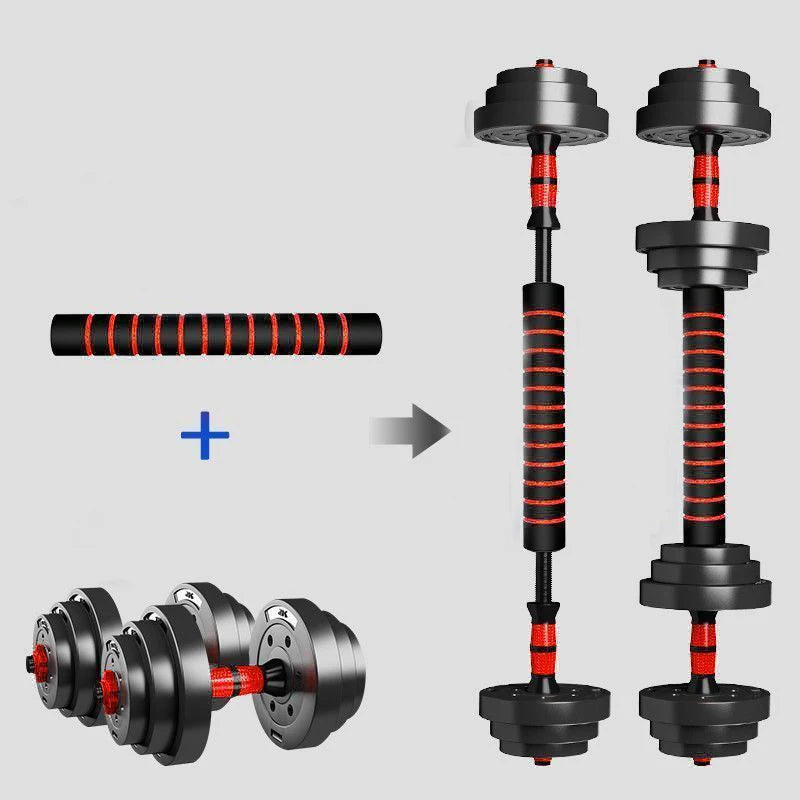 Versatile Adjustable Weight Plates Dumbbell