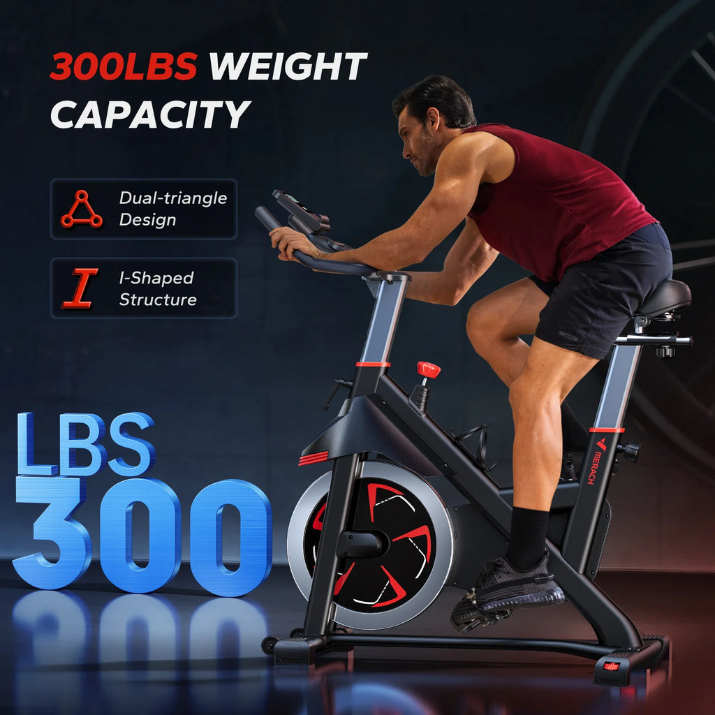 MERACH Magnetic Resistance Exercise Bike S38 Indoor Cycling