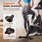 MERACH Magnetic Resistance Exercise Bike S38 Indoor Cycling