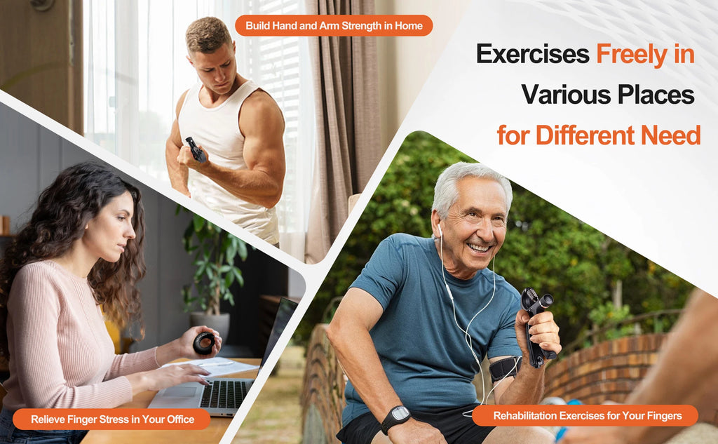Adjustable Muscle Building Grip Trainer Kit