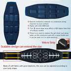 Abdominal Toning Belt Muscle Toner EMS Muscle Stimulator