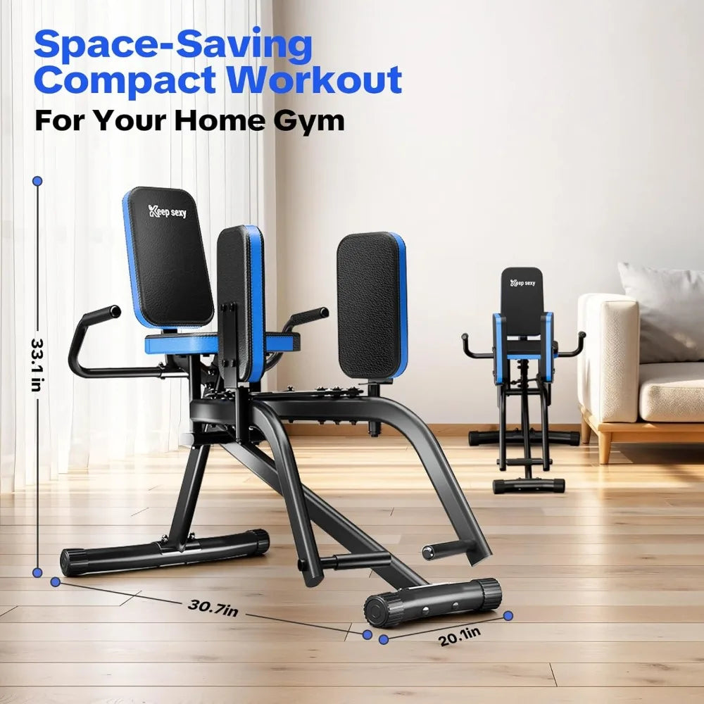 6-Level Hip Abductor Machine w/ Bonus Resistance Band