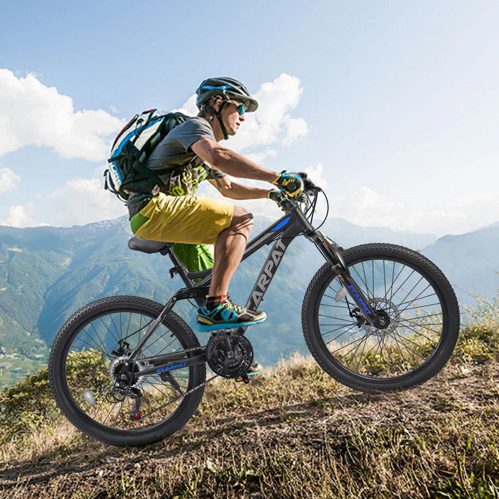 Dual Full Suspension Mountain Bike,