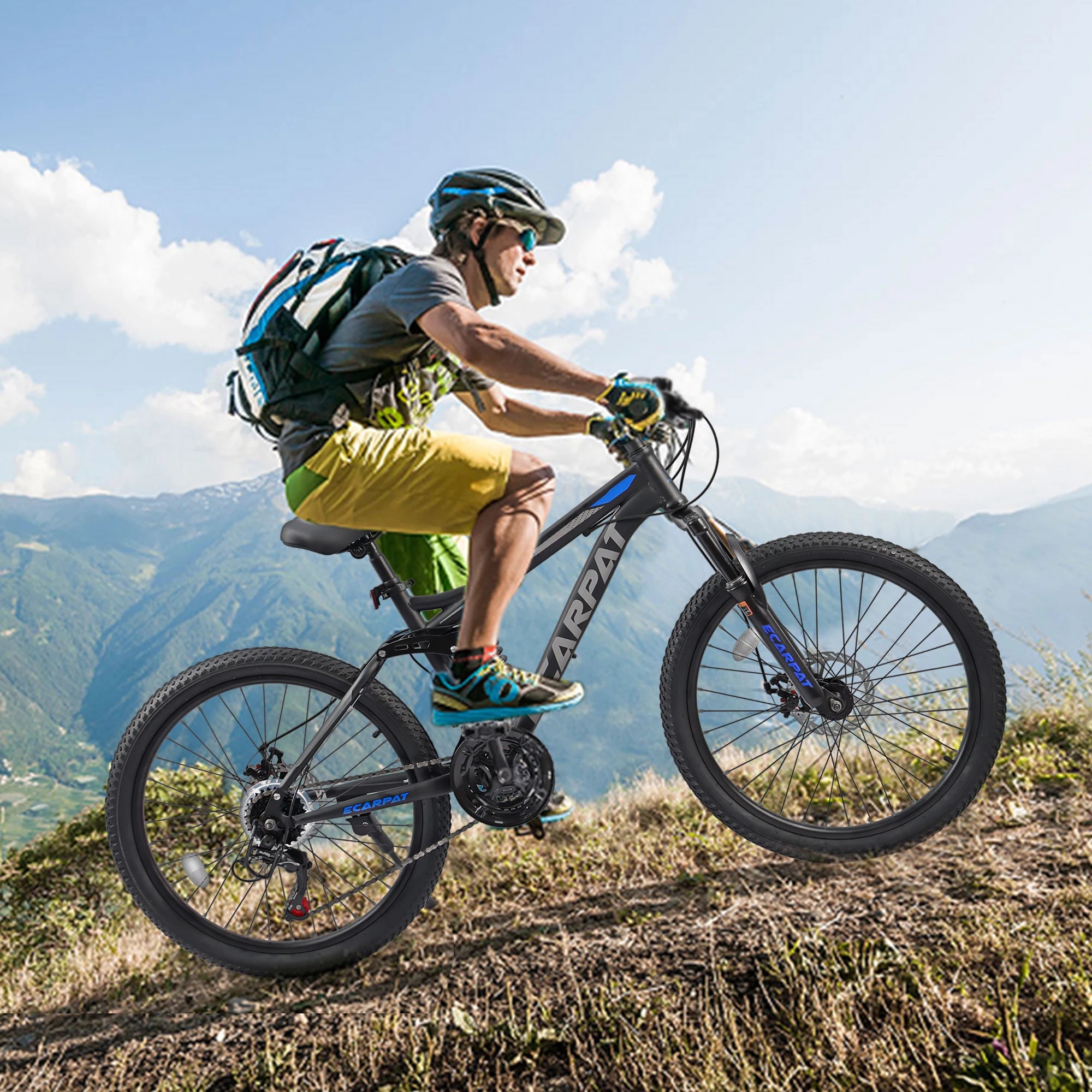 Dual Full Suspension Mountain Bike,