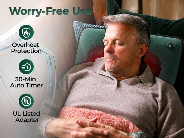 Full Body Deep Tissue Massage Mat with Heat