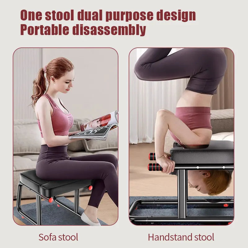 Home multifunctional inverted stool for balance training