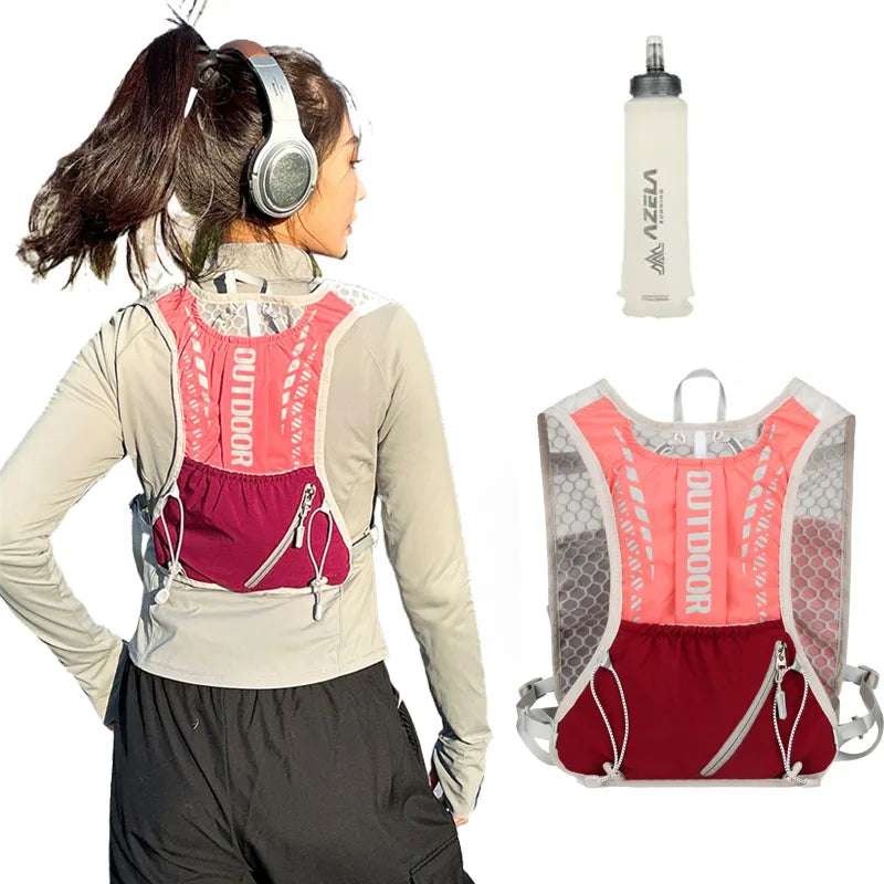 Lightweight Running Hydration Vest for Outdoor Sports.