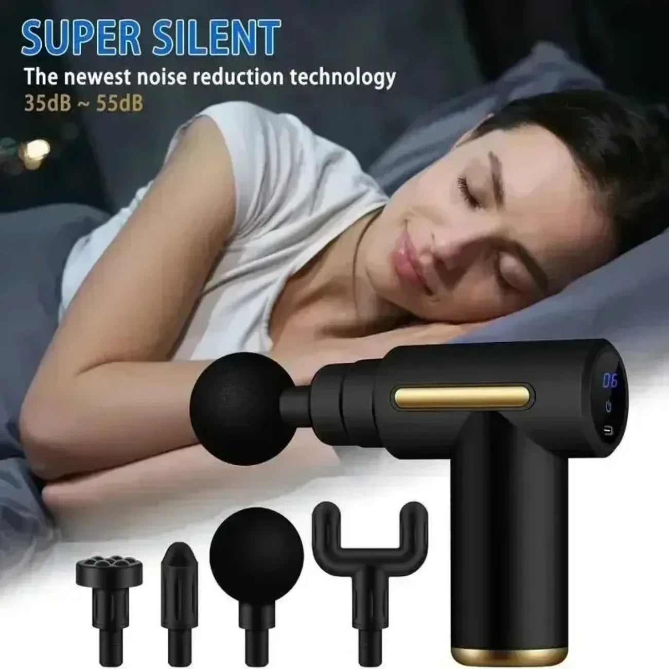 Mini USB Quiet Massage Gun