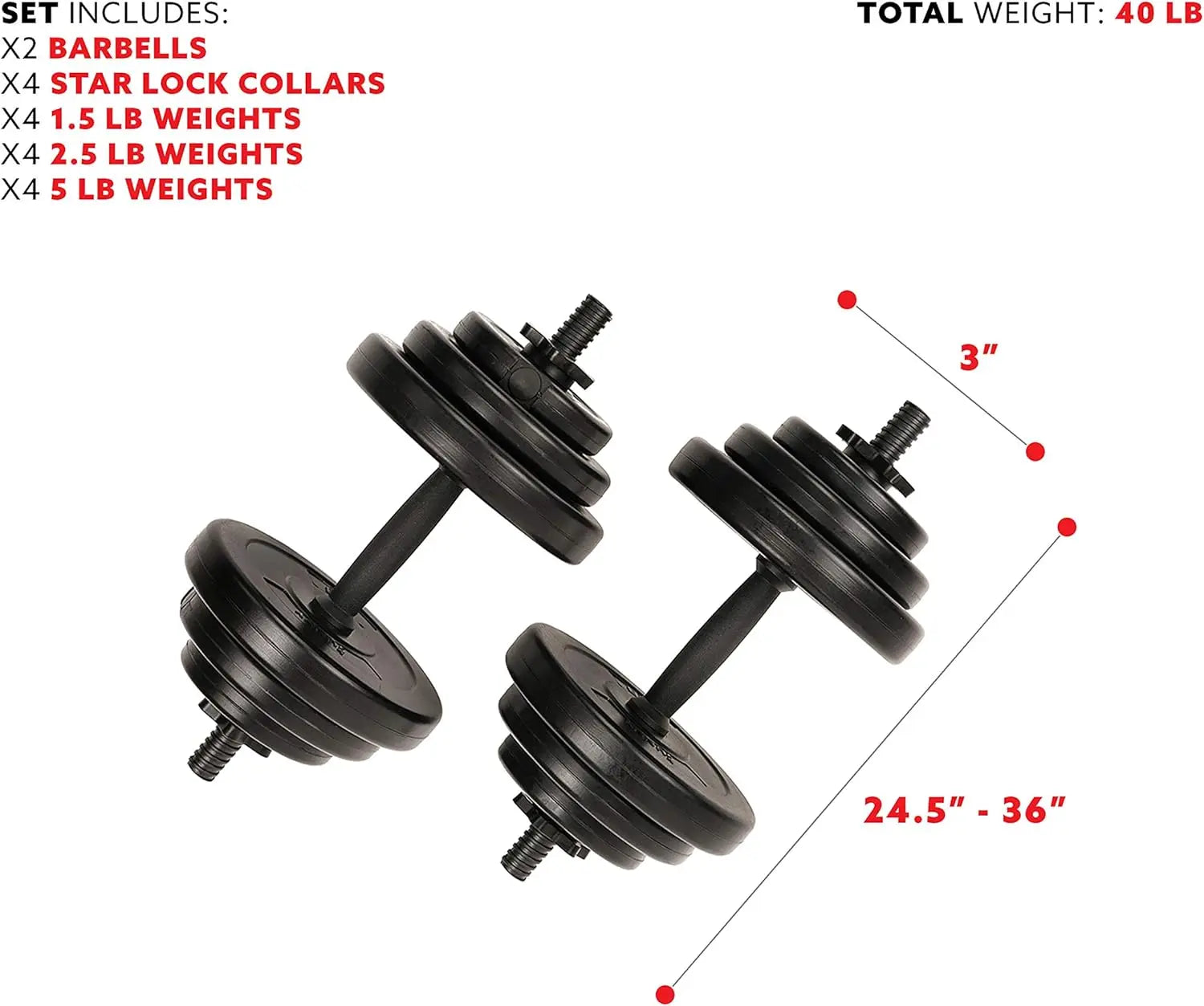 Adjustable Dumbbell Set for Strength Training