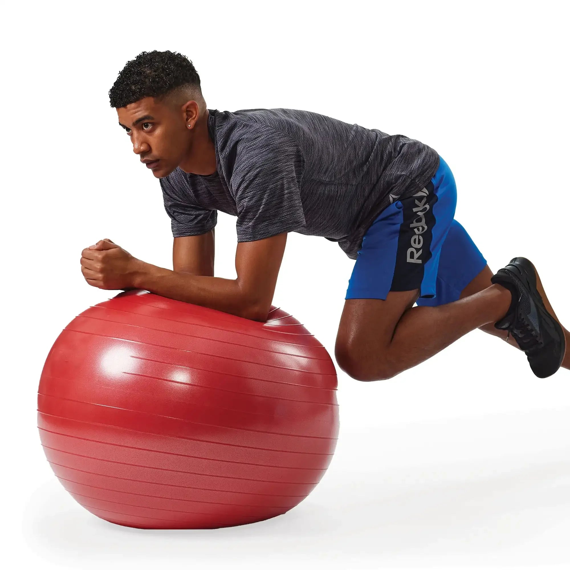 Weighted Stability Ball with Pump for Core Training
