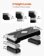 Adjustable Non-Slip Step Platform