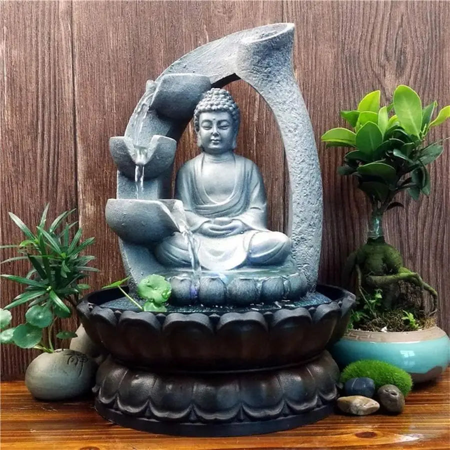 Table Top Zen Meditation Waterfall Fountain