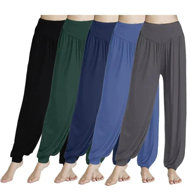 Elastic Sports Loose Dance Cotton Yoga Pants