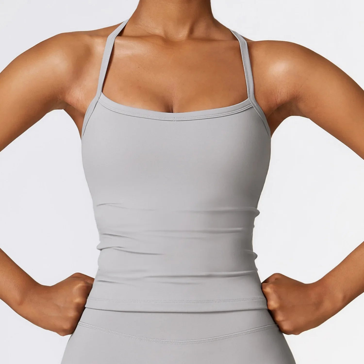 Cross Back Yoga fitness Sports Bra.