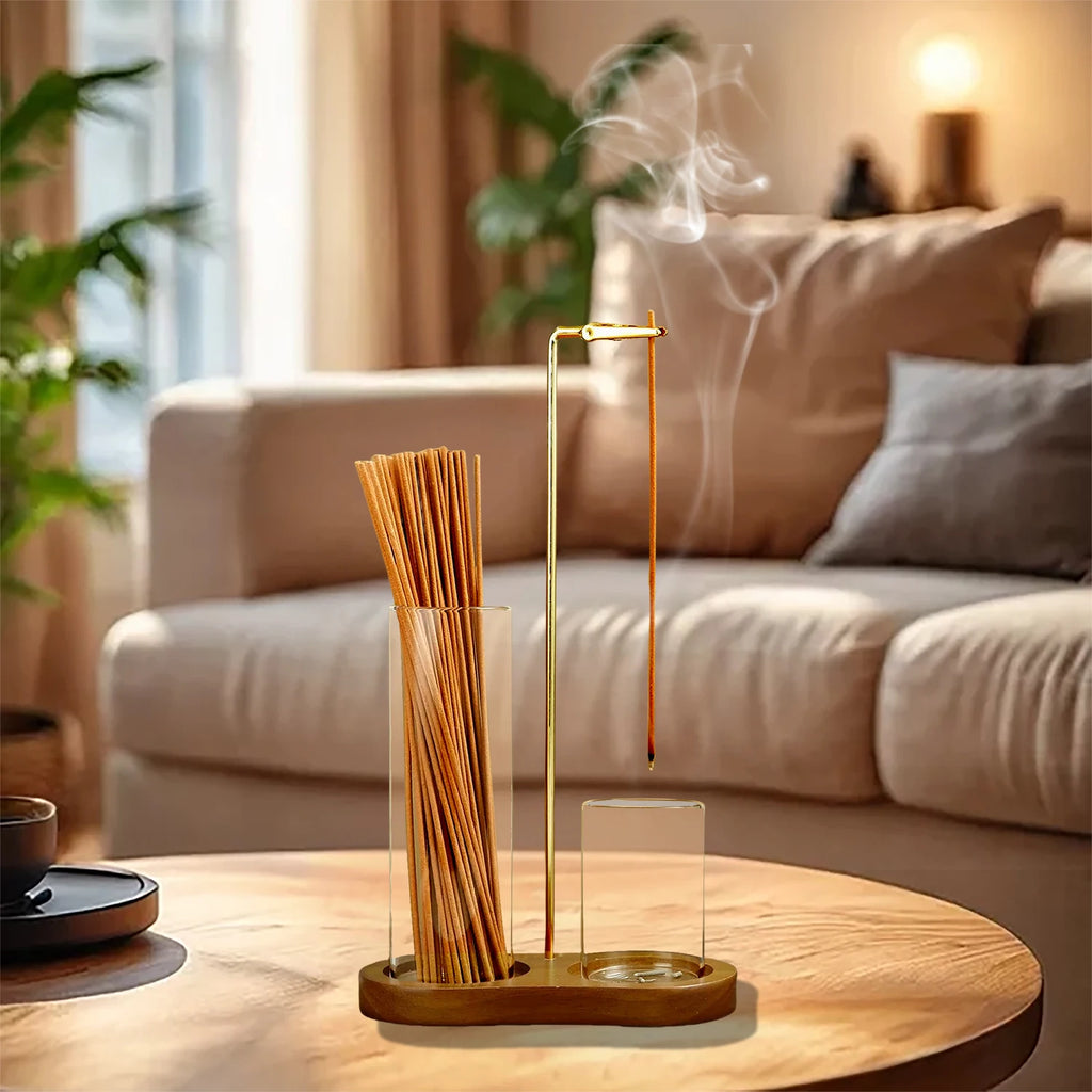 2 in 1 Incense Holder Anti-Ash Flying Incense Burner