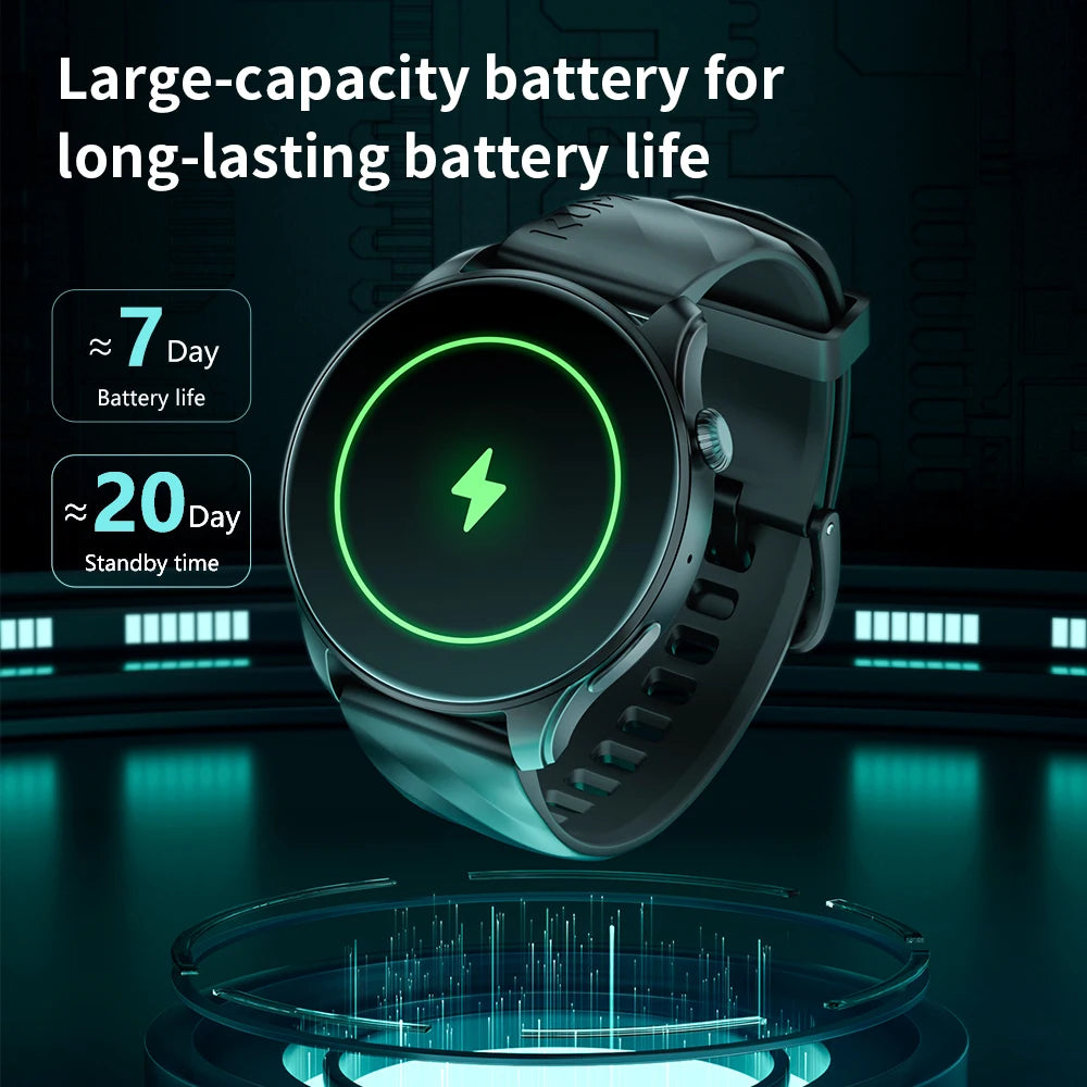 Pro Smartwatch Waterproof Bluetooth Fitness Tracker