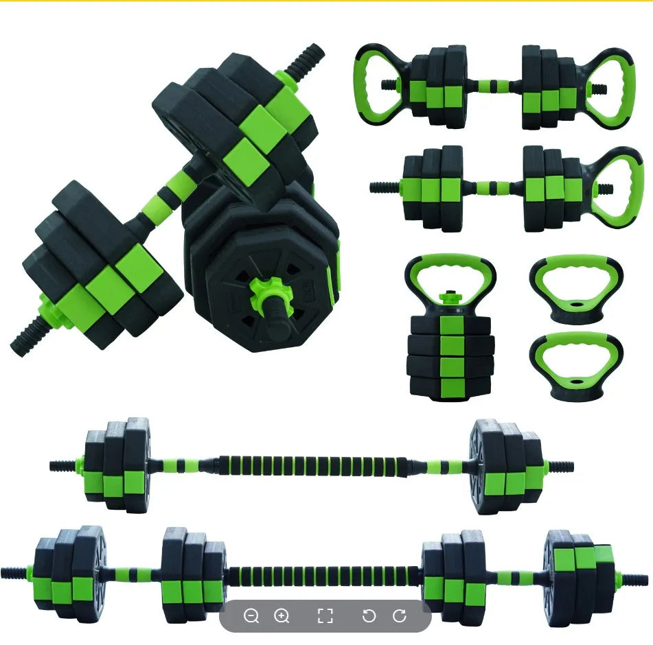 4 in 1 Adjustable Kettlebell and  Dumbbell Set.