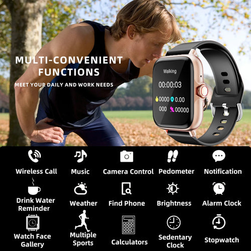 'Smart Watch with Alerts For iPhone Android.