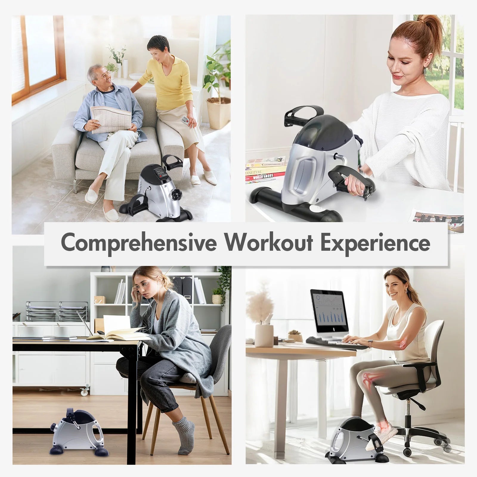 Digital Pedal Multi-Function Motorized Exercise Bike
