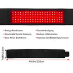Red Light infrared  Body Therapy Belt