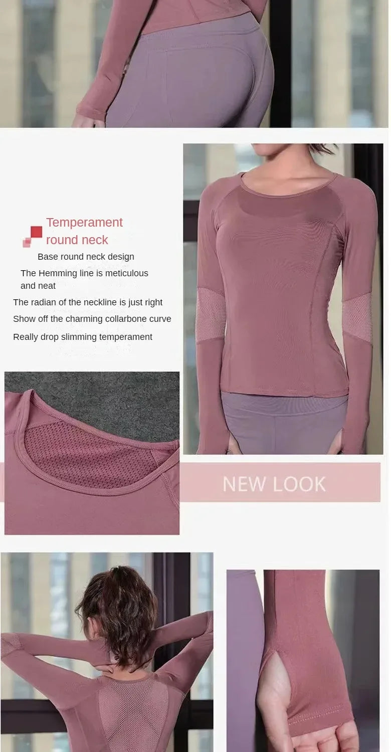 Quick Drying Fitness Top Training Sportswear.