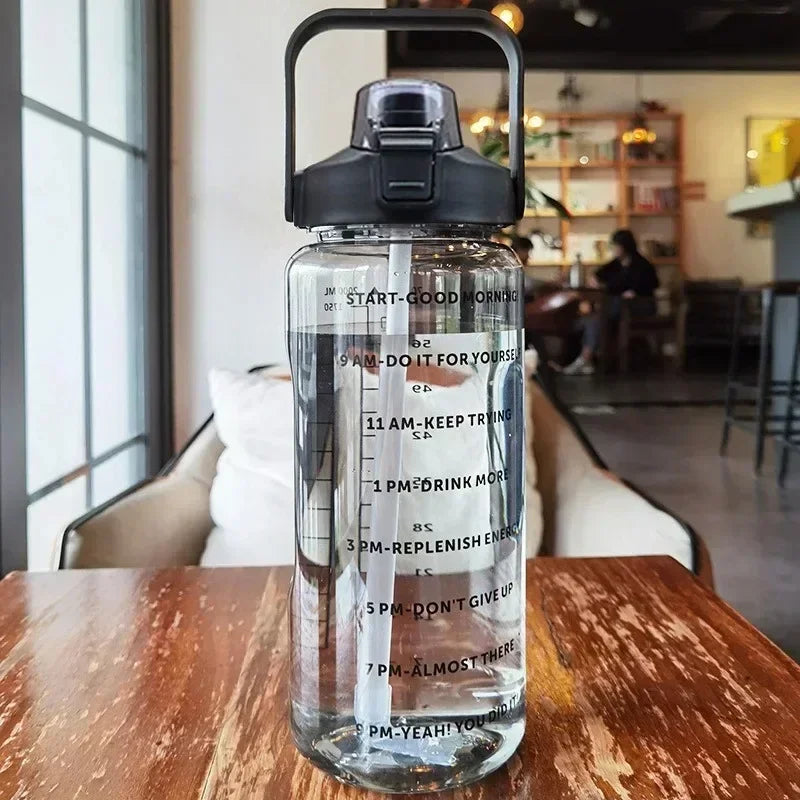 2L Large Capacity Portable Water Bottle