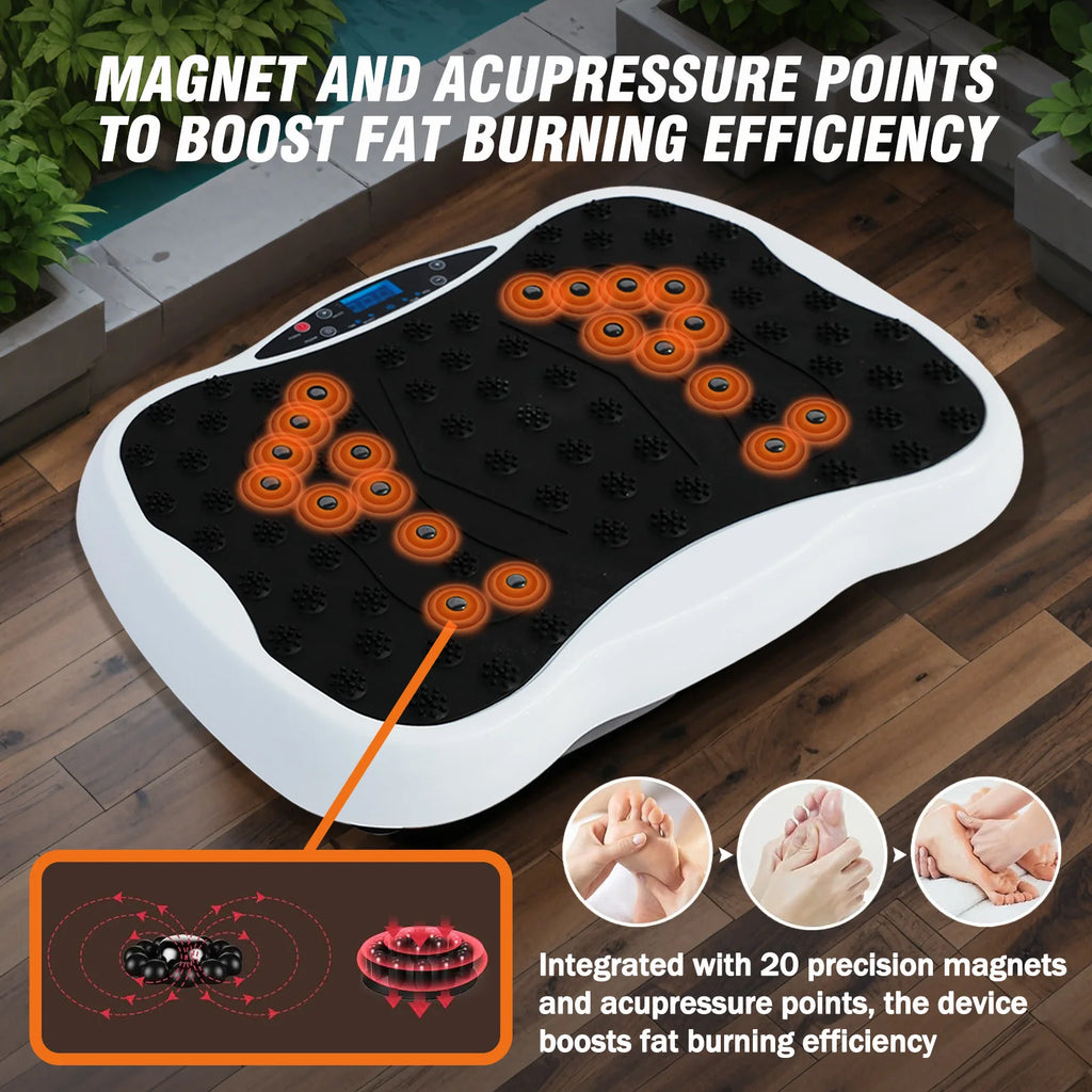 Full-Body Fitness Vibration Plate Exercise Machine