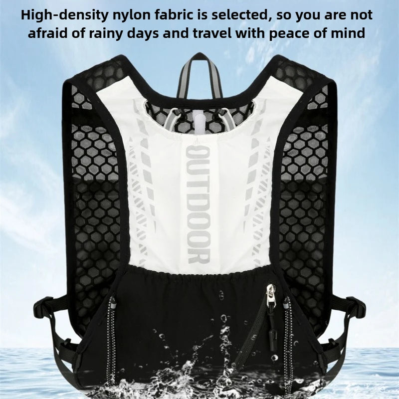 Lightweight Running Hydration Vest for Outdoor Sports.