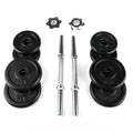 40lb Adjustable Chrome Secure Grip Dumbbell Set