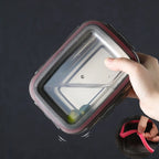 Stainless Steel Food Lunch Bento Box.