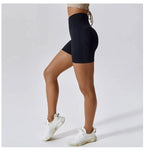 Seamless High Waist Fitness Sports Shorts