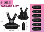 Adjustable Weighted Vest for Fitness.