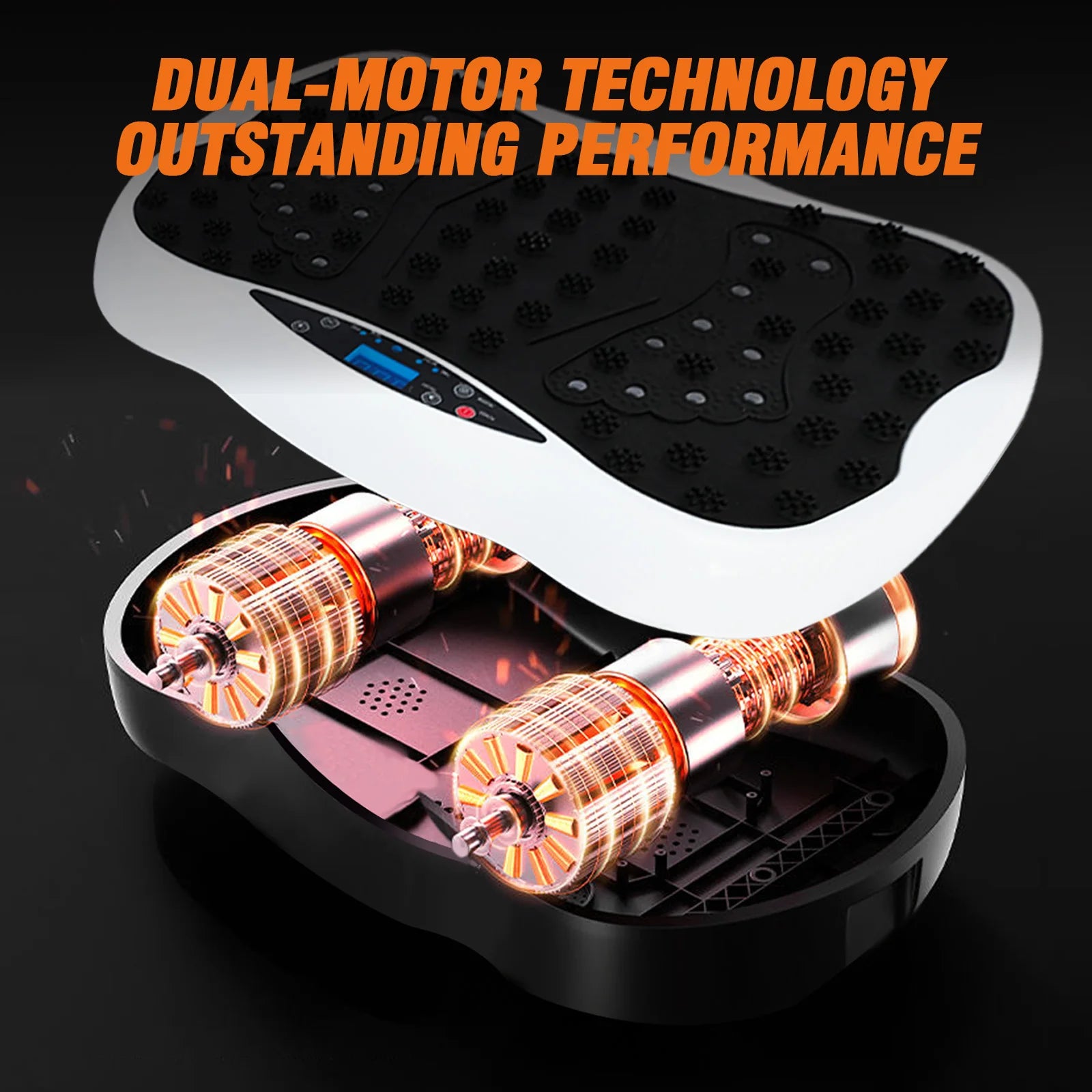 Full-Body Fitness Vibration Plate Exercise Machine