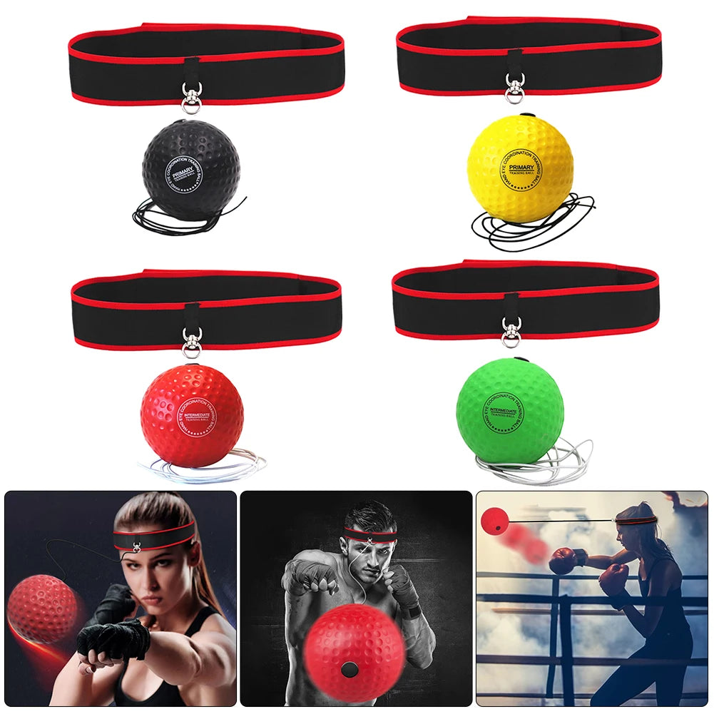 Adjustable Headband Boxing Training Ball