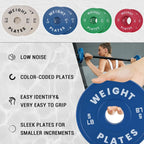 2PCS Steel Weight Bumper Insert