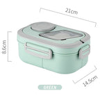 Portable  Bento Carrying Handle Lunch Box,