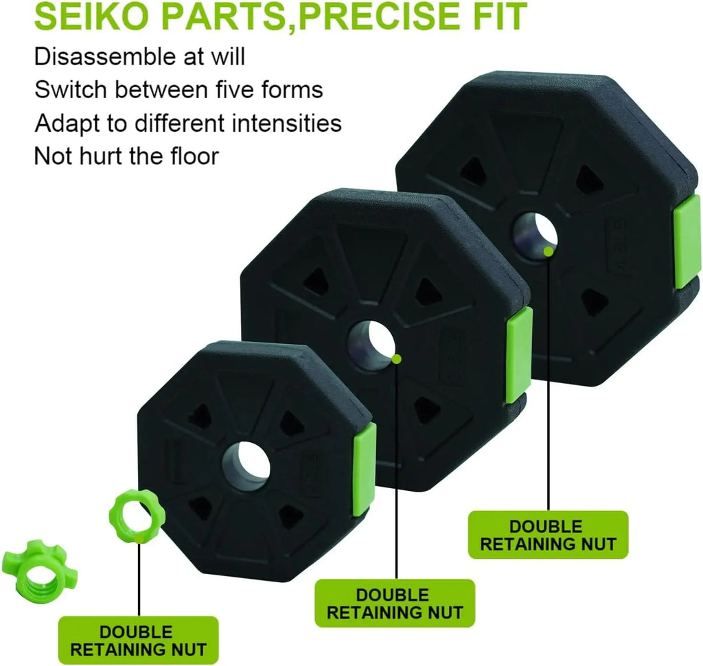 4 in 1 Adjustable Kettlebell and  Dumbbell Set.
