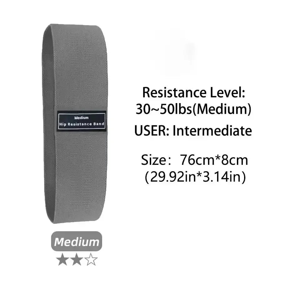 Glute Thigh Elastic Workout Bands.