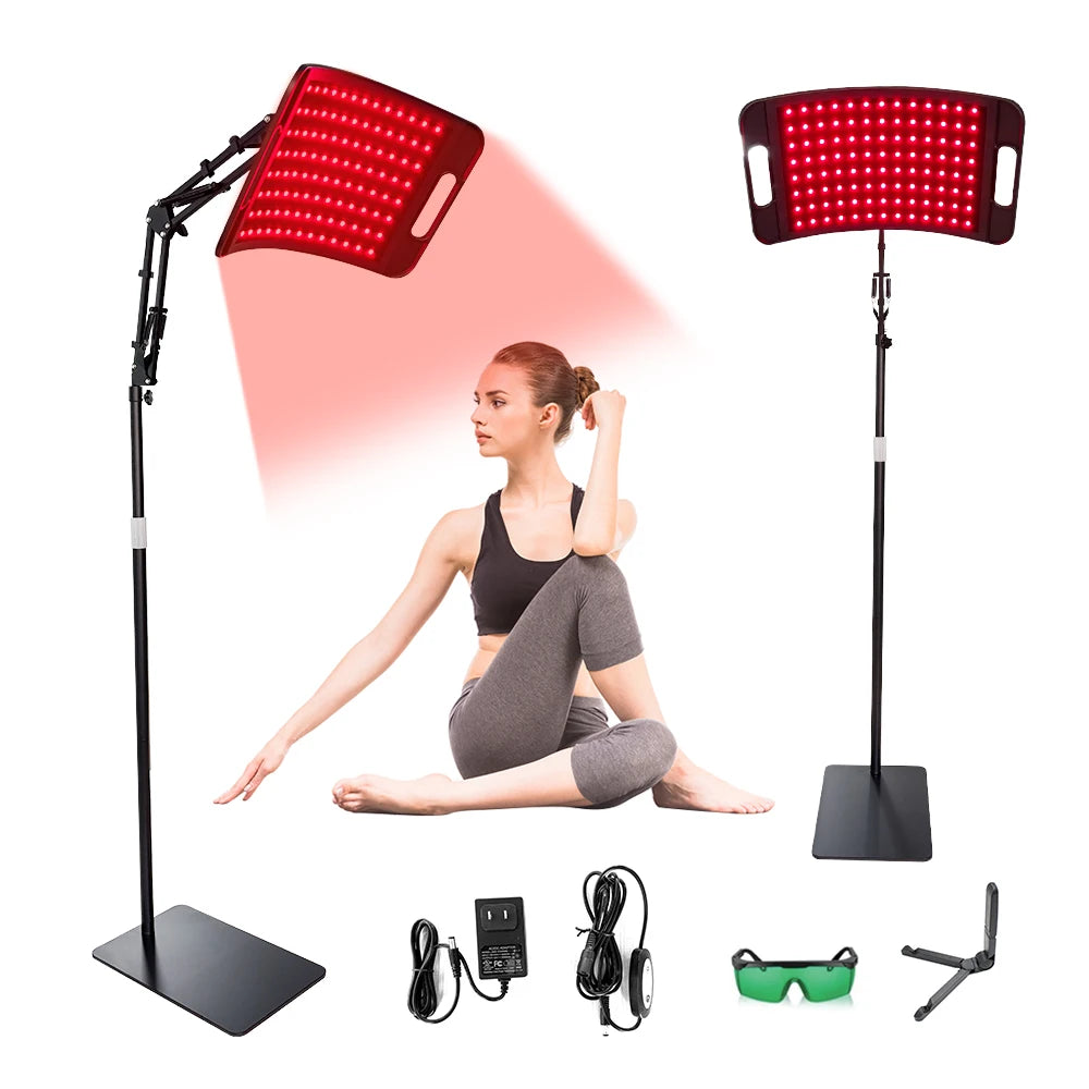 Red Light Adjustable Stand Lamp For Body Repair
