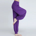 Elastic Sports Loose Dance Cotton Yoga Pants