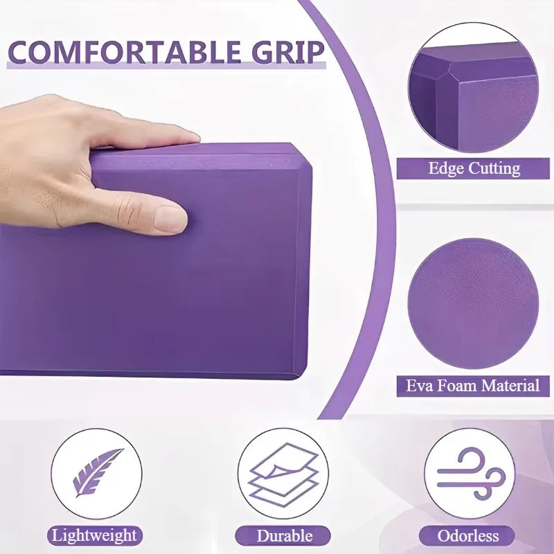 Dance Yoga Blocks Gym Foam Brick Pilates Training