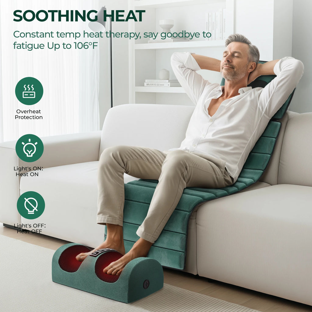 Full Body Deep Tissue Massage Mat with Heat