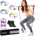 Multifunctional Pilates Bar Kit with Resistance Band