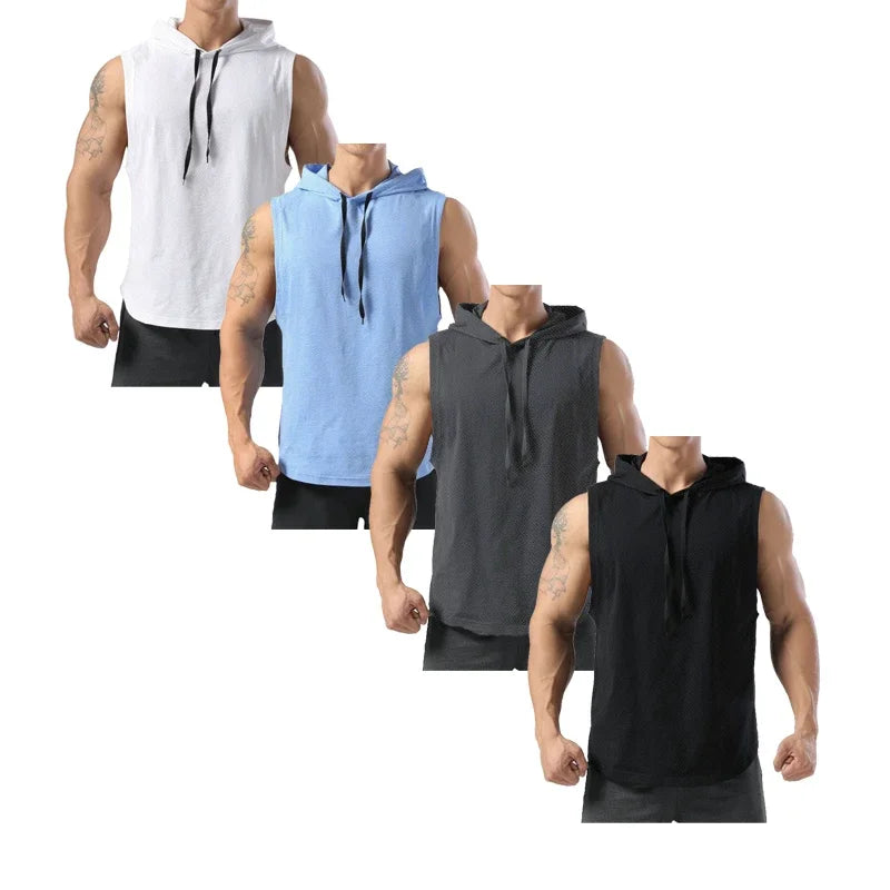 Bodybuilding Gym Quick Dry Sleeveless  Tank Top.
