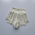 2 In 1 Quick-dry High Waist Fitness Shorts.