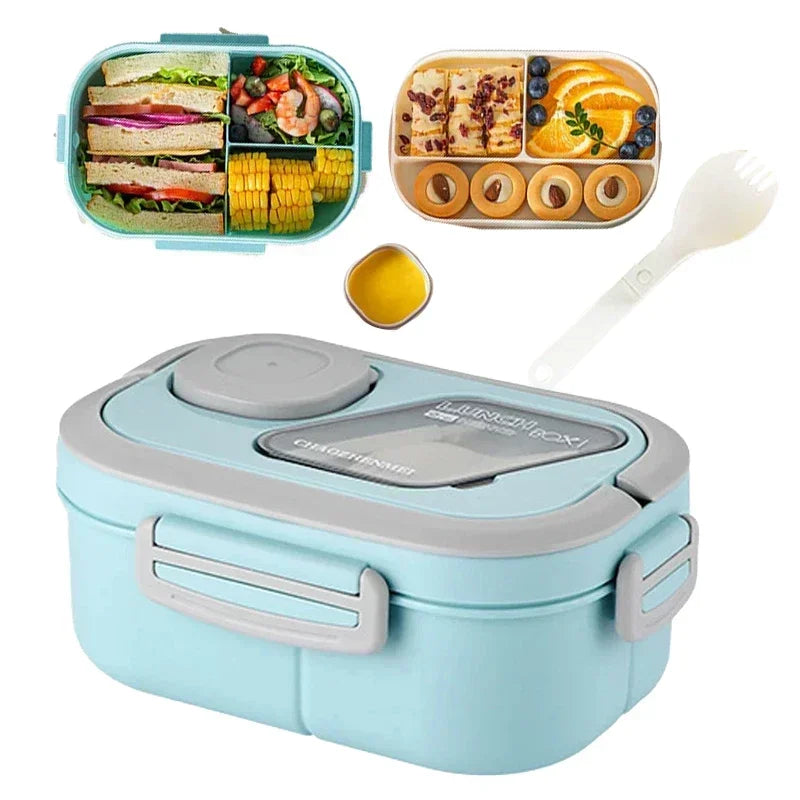 Portable  Bento Carrying Handle Lunch Box,