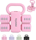 Adjustable Dumbbell Set of 2, 4-in-1Weights