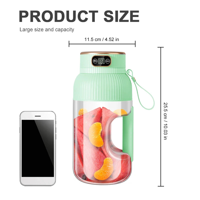 Portable Juicer Blender Fruit Juicer USB Charging.