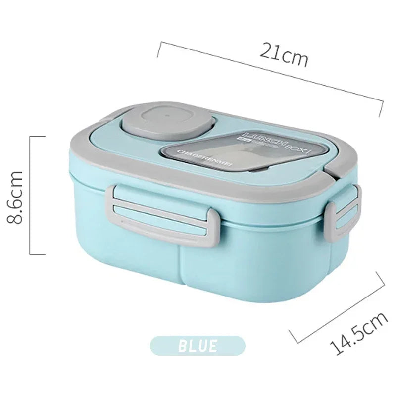 Portable  Bento Carrying Handle Lunch Box,